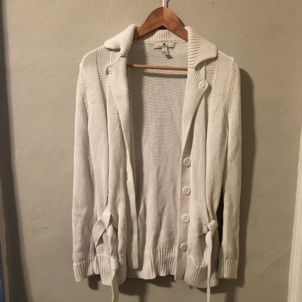 Cozy structured cardigan